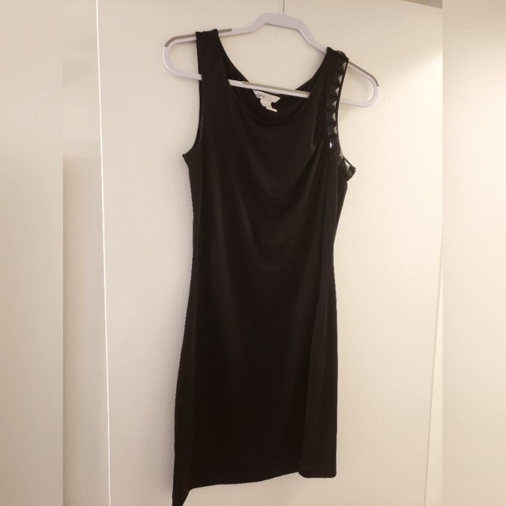 Little black dress with jewel detail, size L